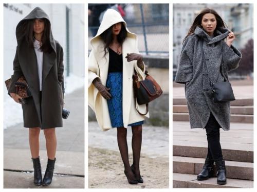 Пальто оверсайз с чем носить 2020. С чем носить женское пальто оверсайз — фото модных образов