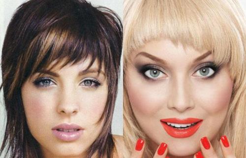 Ровная челка на средние волосы. Какую челку выбрать 36