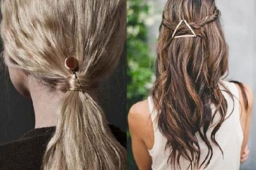 Как заколоть длинные волосы невидимками. Прически с невидимками: как красиво заколоть волосы средней длины, заколки на длинных волосах