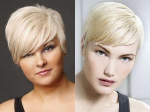 Челки косые. Косая челка