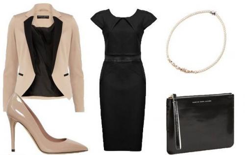 Платье-футляр с чем носить. С чем носить платье футляр