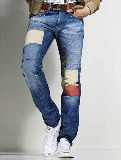 Как выбрать подходящий размер рваных джинсов для мужчины с черной косухой. Каковы особенности мужских рваных джинсов, с чем сочетаются