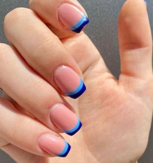 Как создать идеальный синий френч на белой базе: советы и рекомендации 04 Как создать идеальный синий френч на белой базе: советы и рекомендации 04