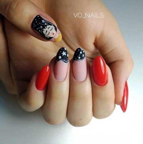 Оригинальные рисунки на ногтях. Дизайн ногтей с рисунком: 101 фото, идеи, новинки маникюра