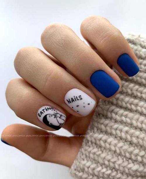 Оригинальные рисунки на ногтях. Дизайн ногтей с рисунком: 101 фото, идеи, новинки маникюра