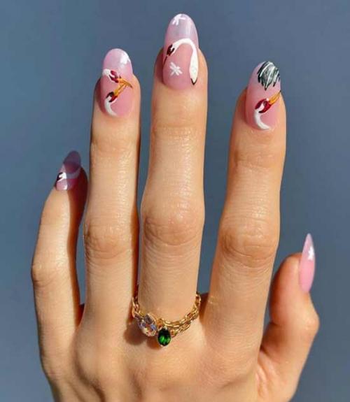 Оригинальные рисунки на ногтях. Дизайн ногтей с рисунком: 101 фото, идеи, новинки маникюра