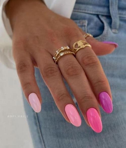 Розовый маникюр 2021. Розовый маникюр 2022: новые фото дизайна, стильные идеи