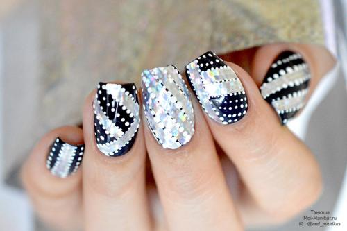 Как можно Перенести Рисунок с фольги на ногти Без.. Способ 3 – на непросушенный топ