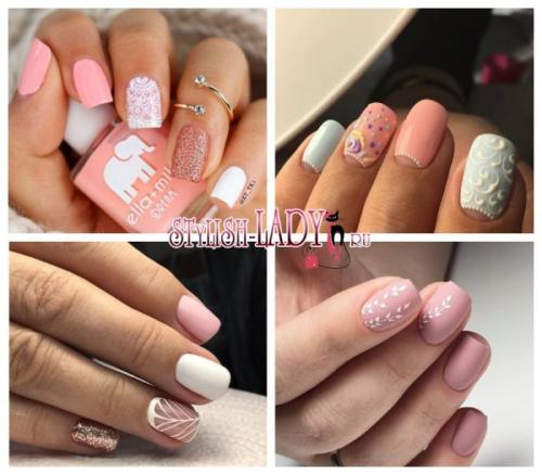 Бело-розовый маникюр. Причины привлекательности бело-розового маникюра