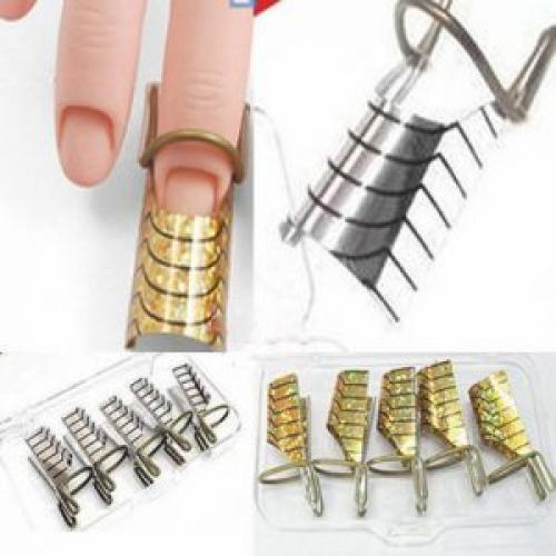 Наращивание ногтей на верхние формы гелем пошагово. Техника наращивания ногтей гелем на формах