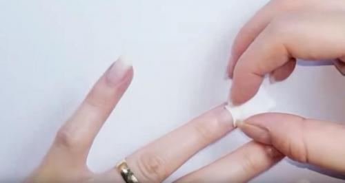 Как нарастить ногти если нет геля и типс. Наращивание ногтей базой на салфетку 12 Как нарастить ногти если нет геля и типс. Наращивание ногтей базой на салфетку 12