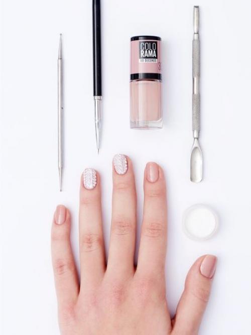 Вязаный маникюр. «Вязаный» маникюр: пошаговая инструкция