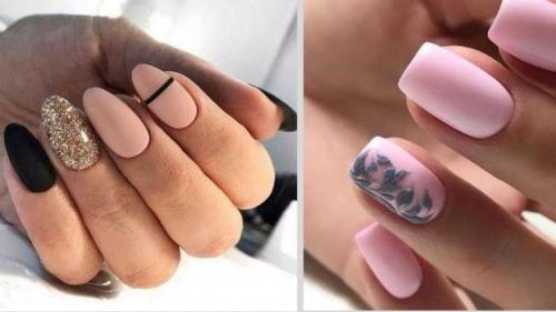 Дизайн ногтей с матовым топом. Матовый маникюр: ТОП-200 фото лучших новинок. Эксклюзивный дизайн, модные тенденции 2019-2020 года, самые роскошные варианты + отзывы