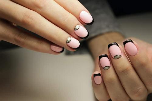 Трендовый матовый маникюр 2022. Матовый маникюр на длинные ногти 05