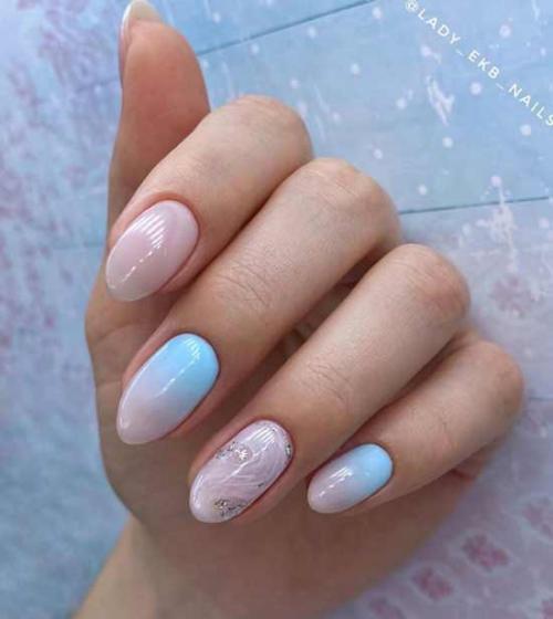 Нежный маникюр с блестками: фото-новинки с красивым дизайном