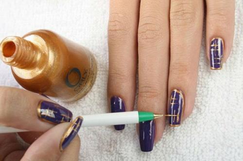 Легкие рисунки на ногтях. Простые рисунки на ногтях: маникюр в домашних условиях для начинающих + 100 ФОТО