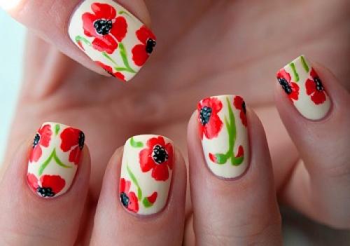 Простые рисунки акриловыми красками на ногтях. Как рисовать на ногтях акриловыми красками