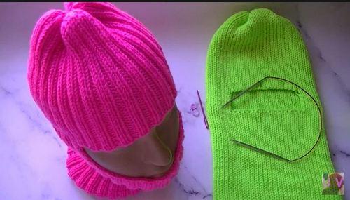 Балаклава из ALIZE PUFFY. Вязаная балаклава из Ализе Пуффи. Фото, описание, схема 14 Балаклава из ALIZE PUFFY. Вязаная балаклава из Ализе Пуффи. Фото, описание, схема 14