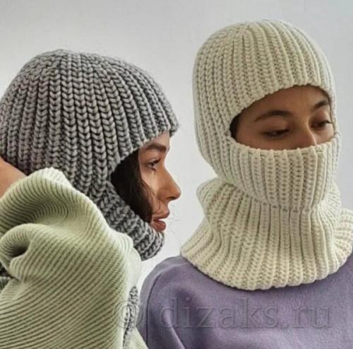 Как связать балаклаву. Модная вязаная балаклава в 2022-2023 году: как связать спицами своими руками