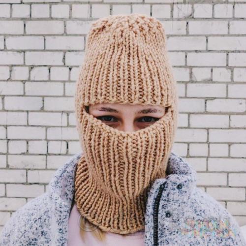 Как связать балаклаву. Модная вязаная балаклава в 2022-2023 году: как связать спицами своими руками