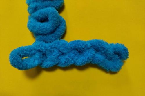 Балаклава для собаки из Ализе Пуффи. Медвежьи ушки из Ализе Пуффи для балаклавы