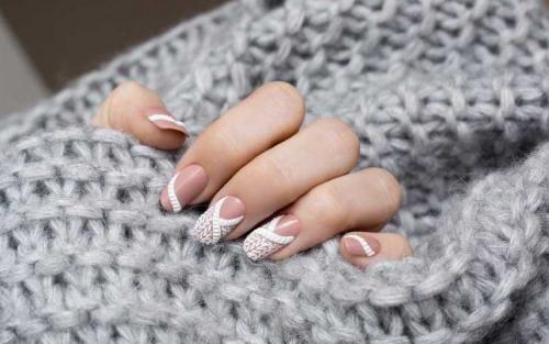 Маникюр вязаный. Вязаный маникюр — самые модные варианты и новинки стильного маникюра. Более 100 фото, отзывы, и хитрости от мастеров маникюра