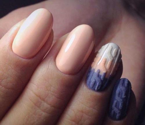 Маникюр вязаный. Вязаный маникюр — самые модные варианты и новинки стильного маникюра. Более 100 фото, отзывы, и хитрости от мастеров маникюра