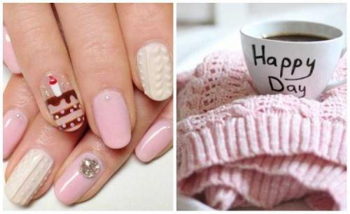 Маникюр вязаный. Вязаный маникюр — самые модные варианты и новинки стильного маникюра. Более 100 фото, отзывы, и хитрости от мастеров маникюра