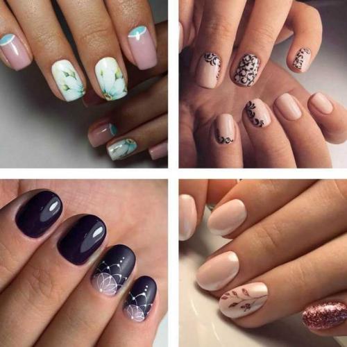 Простые рисунки на коротких ногтях. Лучший маникюр на короткие ногти (200 фото) — эксклюзивный дизайн и новинки маникюра 2019-2020 года. Только модный и великолепный дизайн маникюра