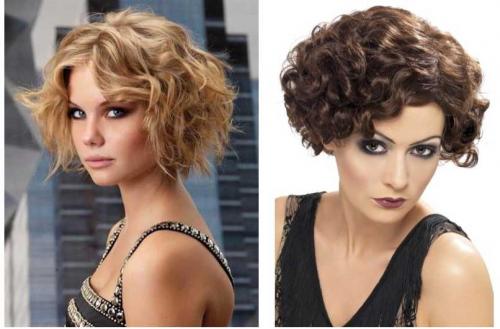 Стрижки для кудрявых волос молодящие. 100 модных стрижек на вьющиеся волосы с фото