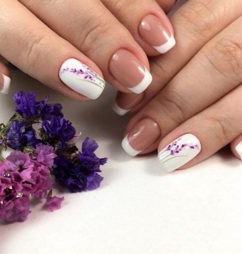 Гель-лак для френча белый. Интересные особенности