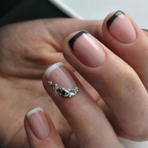 Гель-лак для френча белый. Интересные особенности