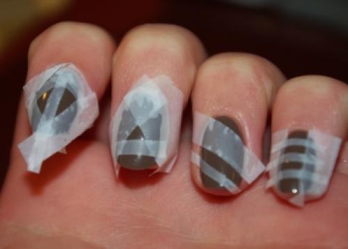 Трафарет для френча своими руками. Трафареты для дизайна ногтей своими руками