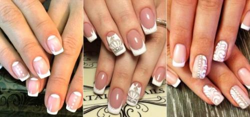 Белый френч 2019 новинки. Новинки френч маникюра — 170 фото лучших идей. Самые популярные виды маникюра, необычный и оригинальный дизайн, отзывы, рекомендации мастера 29