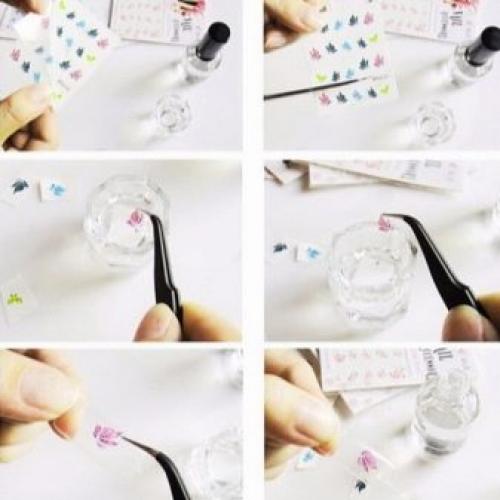 Как наклеивать наклейки на гель-лак. Преимущества 27