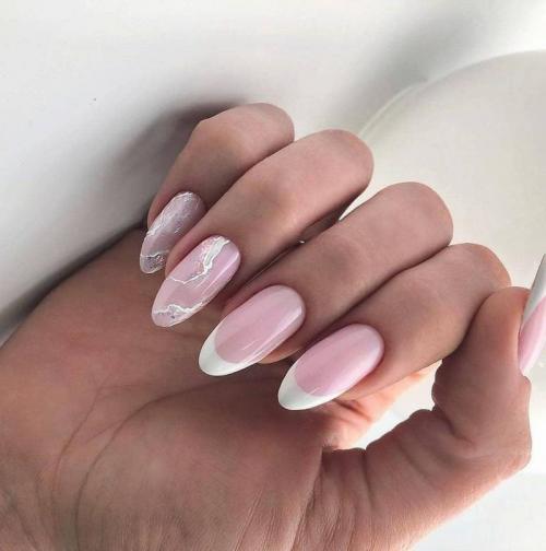 Какие варианты черно-розового маникюра подходят для делового стиля. Офисный маникюр 2025 года — трендовые и модные тенденции элегантного и стильного делового маникюра + фото