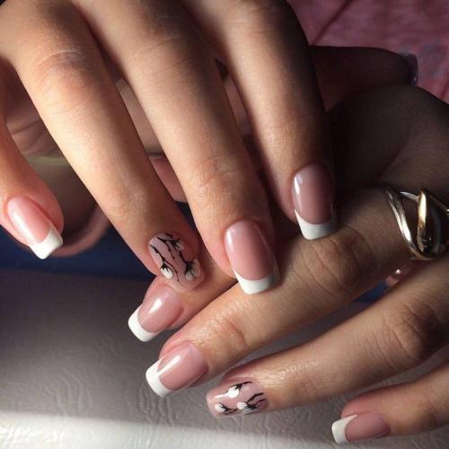 Какие варианты черно-розового маникюра подходят для делового стиля. Офисный маникюр 2025 года — трендовые и модные тенденции элегантного и стильного делового маникюра + фото