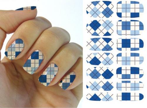 Наклейки на гель-лак пошагово. Наклейки на шеллак