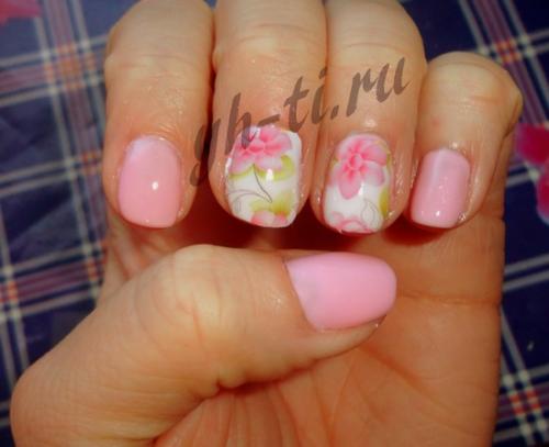 Водные наклейки на гель-лак. Водные наклейки для ногтей с AliExpress: как клеить