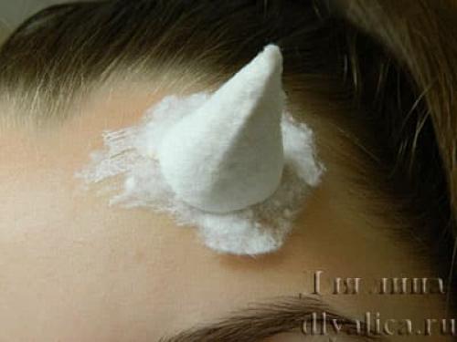 Как сделать рожки чертика из бумаги. Создание рожек для чертика