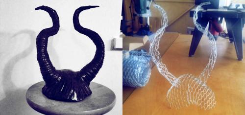 Как сделать рога в домашних условиях. Первый способ