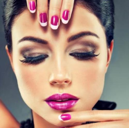 Как сделать черно-розовый маникюр в домашних условиях. Дизайн черно-розовых ногтей: фото и видео