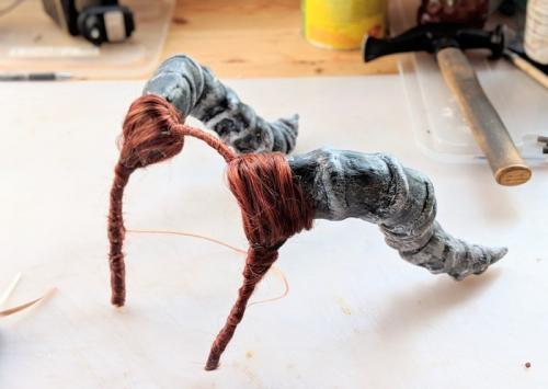 Как сделать объемные рога своими руками. Туториал по изготовлению рогов