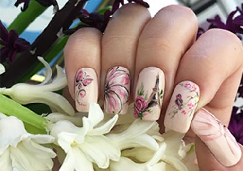 Какие ошибки чаще всего допускают новички при создании черно-розового маникюра миндаль. Маникюр на миндальную форму ногтей