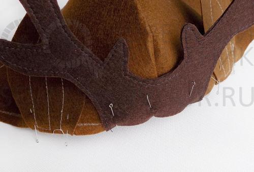 Как сделать костюм оленя на праздник своими руками. Карнавальный костюм оленёнка: шапочка с рожками 06 Как сделать костюм оленя на праздник своими руками. Карнавальный костюм оленёнка: шапочка с рожками 06