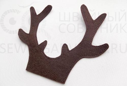 Как сделать костюм оленя на праздник своими руками. Карнавальный костюм оленёнка: шапочка с рожками 03 Как сделать костюм оленя на праздник своими руками. Карнавальный костюм оленёнка: шапочка с рожками 03