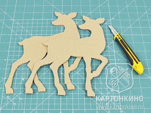 Как сделать поделку в виде оленя своими руками. Поделка олень: самые лучшие схемы изготовления красивых и простых поделок 24