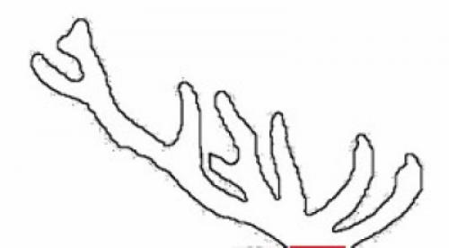 Как сделать оленя для сада. Олень из проволоки и гирлянды своими руками. Эскиз, схема