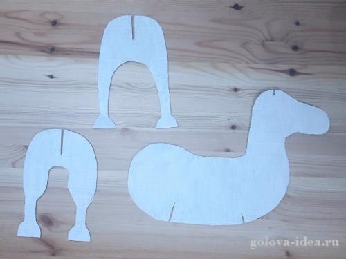 Новогодний олень своими руками из картона. Как сделать новогоднего оленя из картона. Мастер-класс + шаблон