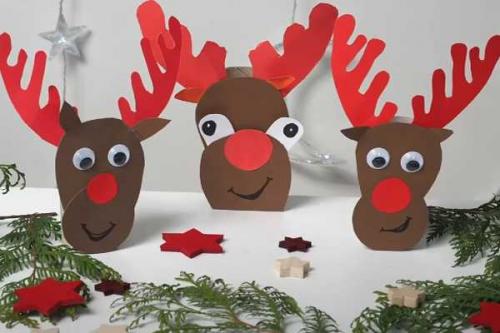 Как сделать оленя из картона. Олень из бумаги: как сделать оленя из бумаги фото и шаблоны